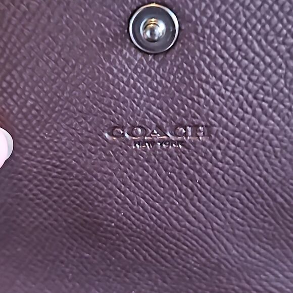 Vintage Coach small Wallet 6 card holder - Picture 3 of 6